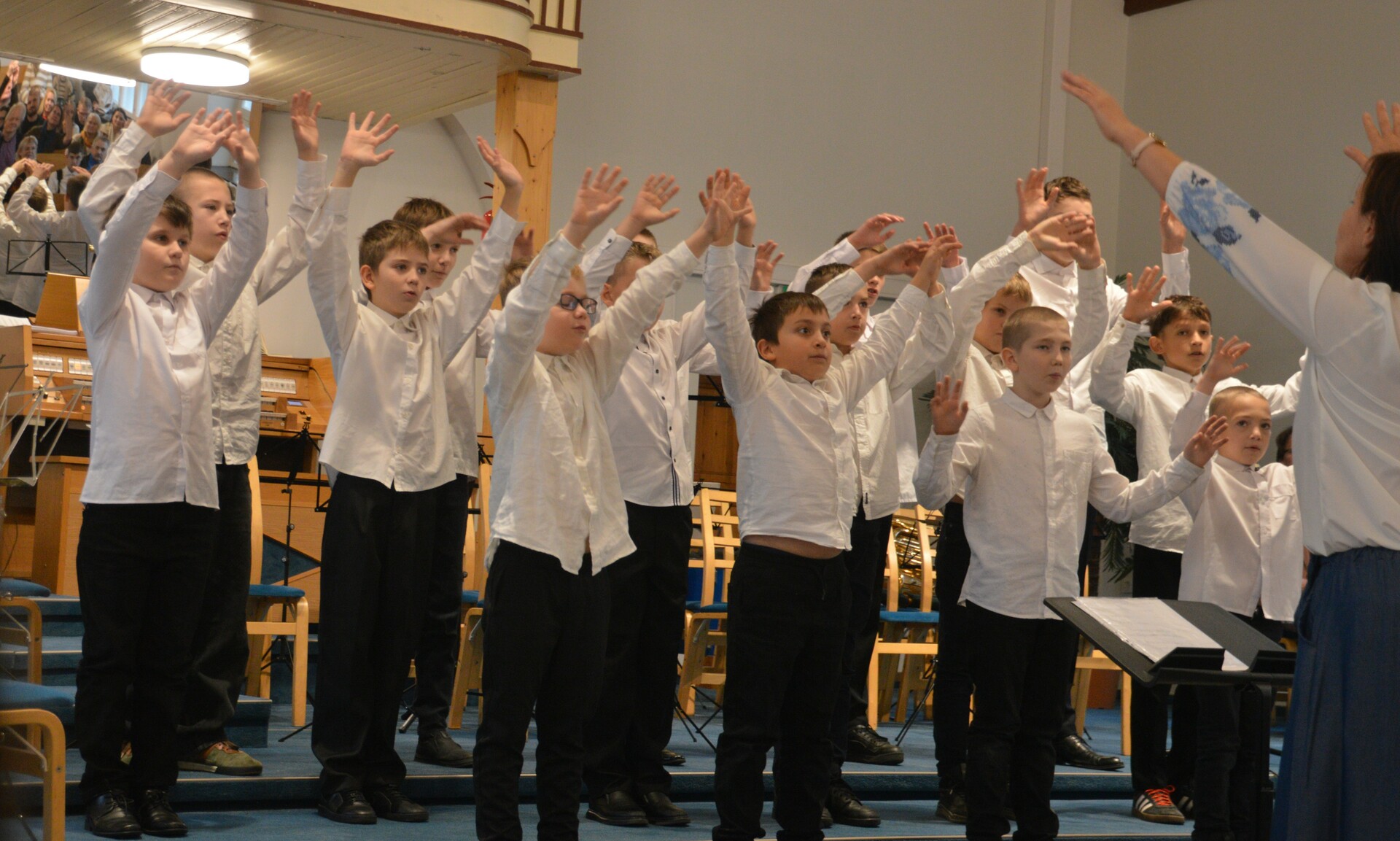 Tallinna kogudust külastasid Läti noored muusikud