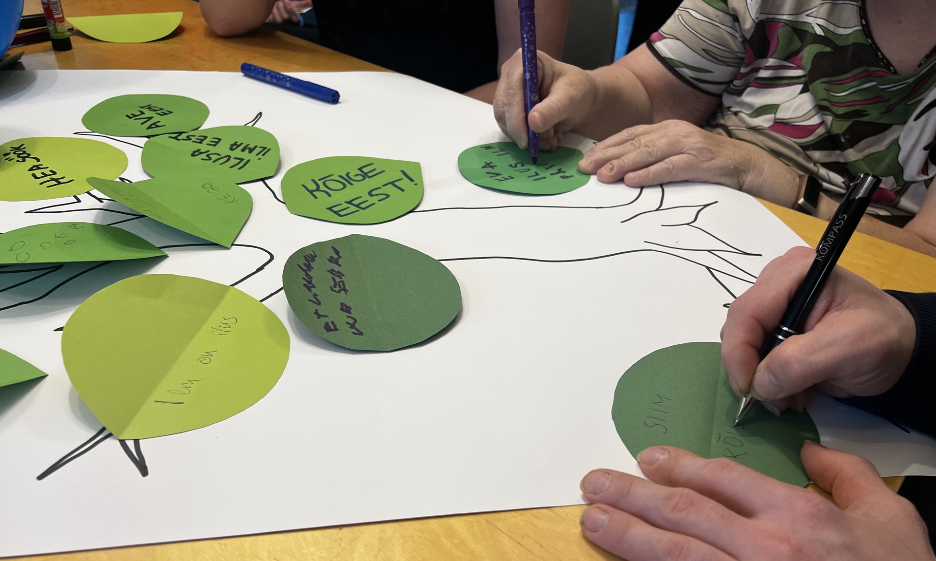 Eesti noored külastasid ülemaailmsel noortepäeval Türi Kodu elanikke