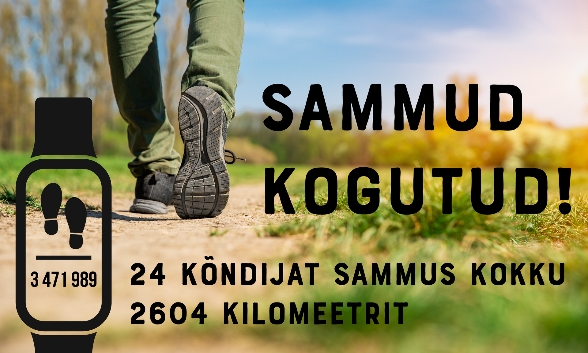 3 471 989 sammu – meie ühine jõud!